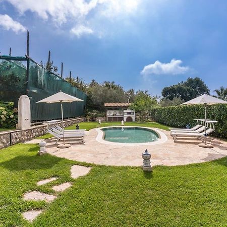 Villa Mimosa Rustic Elegance Views & Pool Massa Lubrense Kültér fotó
