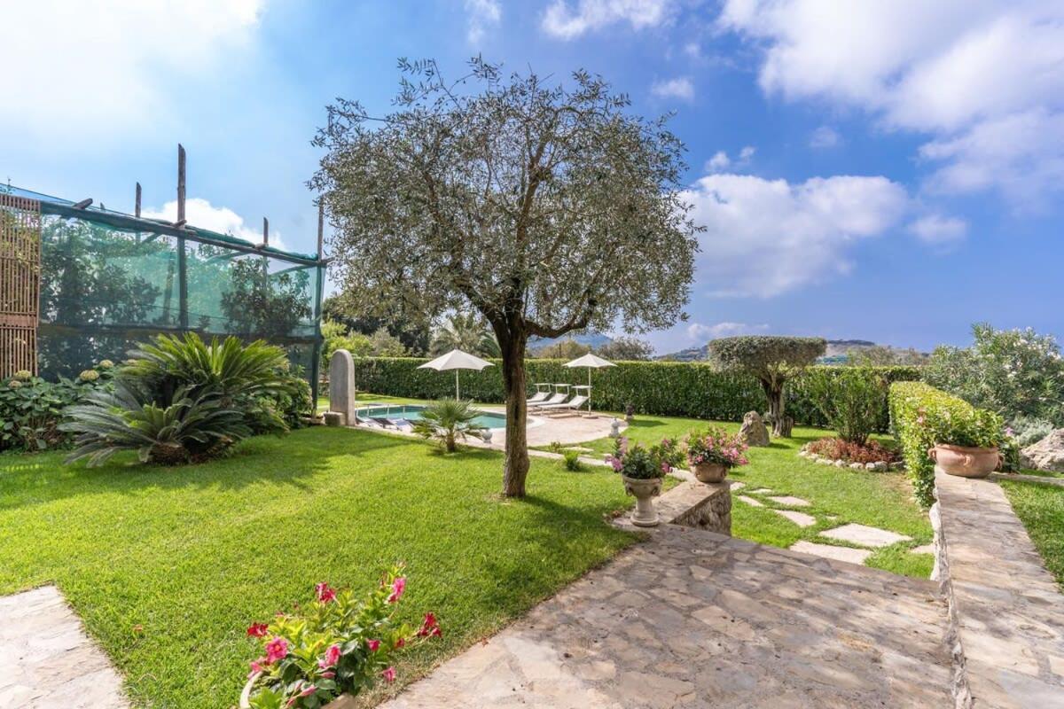 Villa Mimosa Rustic Elegance Views & Pool Massa Lubrense Kültér fotó