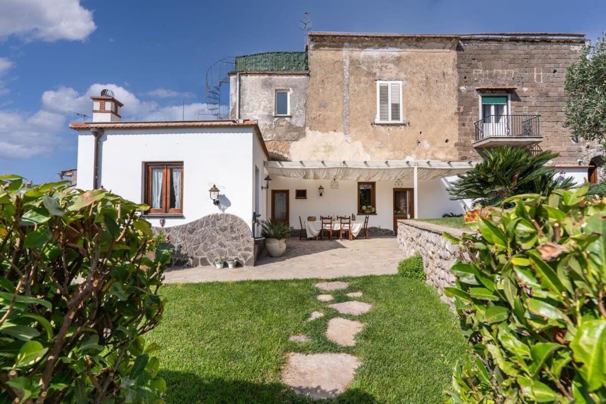 Villa Mimosa Rustic Elegance Views & Pool Massa Lubrense Kültér fotó